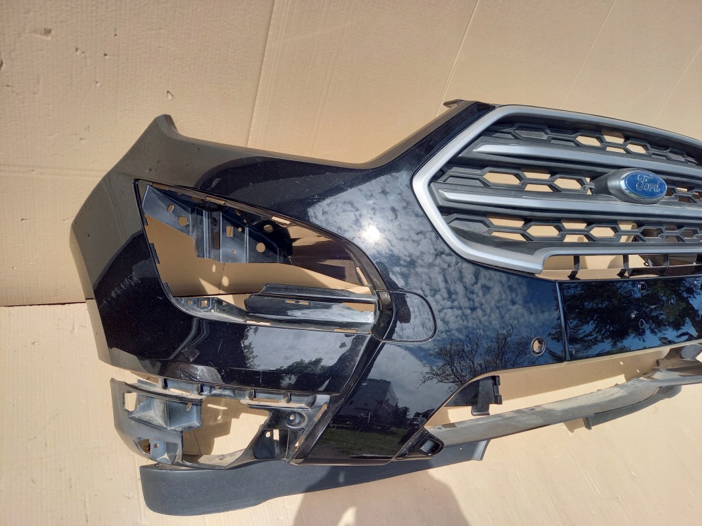 фото №2, Ford ecosport бампер передній решітка радіатора оригінал!