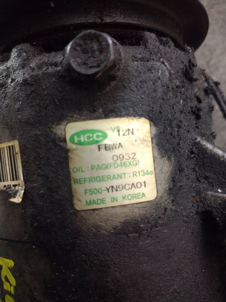 фото №5, Компрессор кондиционера f500yn9ca01 kia venga