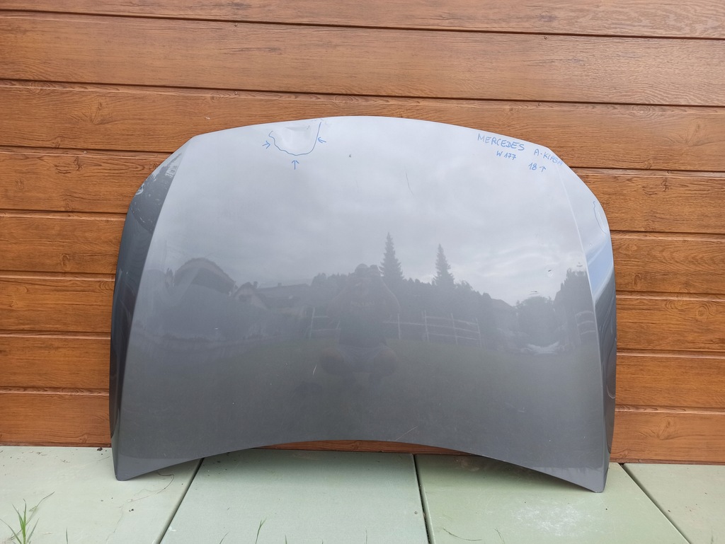 фото №1, Капот перед mercedes a-klasa w177 оригинал 2018-