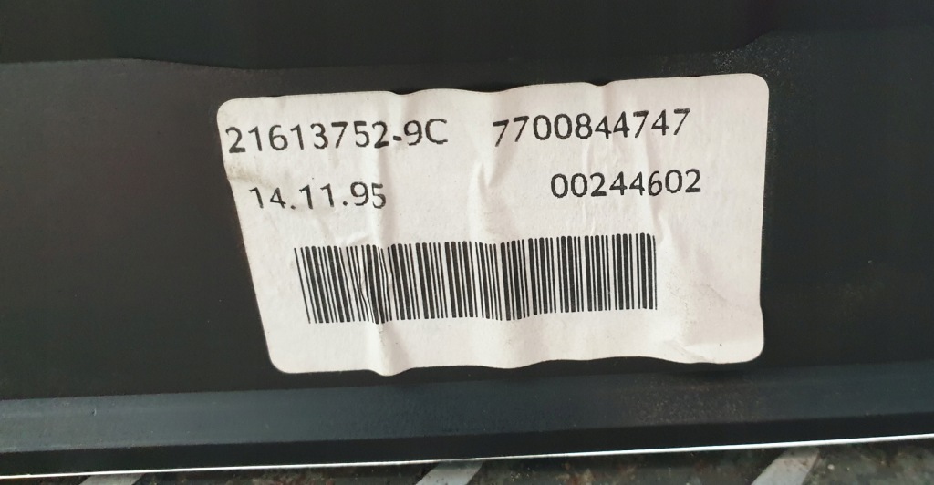 фото №3, Лічильник renault laguna i 1.8 7700844747