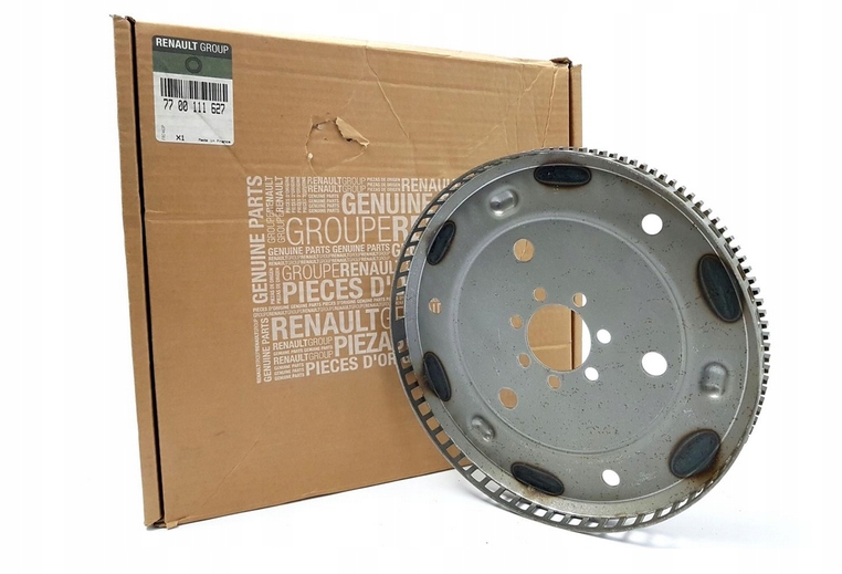 фото №1, Колесо маховик renault автоматическая коробка передач dp0 оригинальный номер 7700111627
