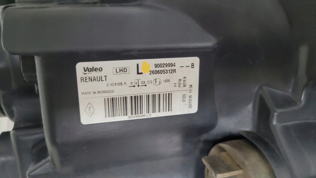 фото №11, Лампа перед dacia logan ii sandero ii 12-16 260605312r оригинал europa