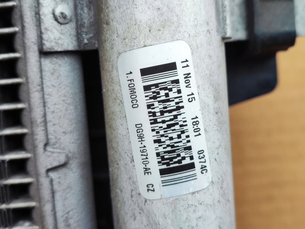 Mondeo mk5 2.0 tdci радіатор радіатор води кондиціонера інтеркулер kompl Доставка