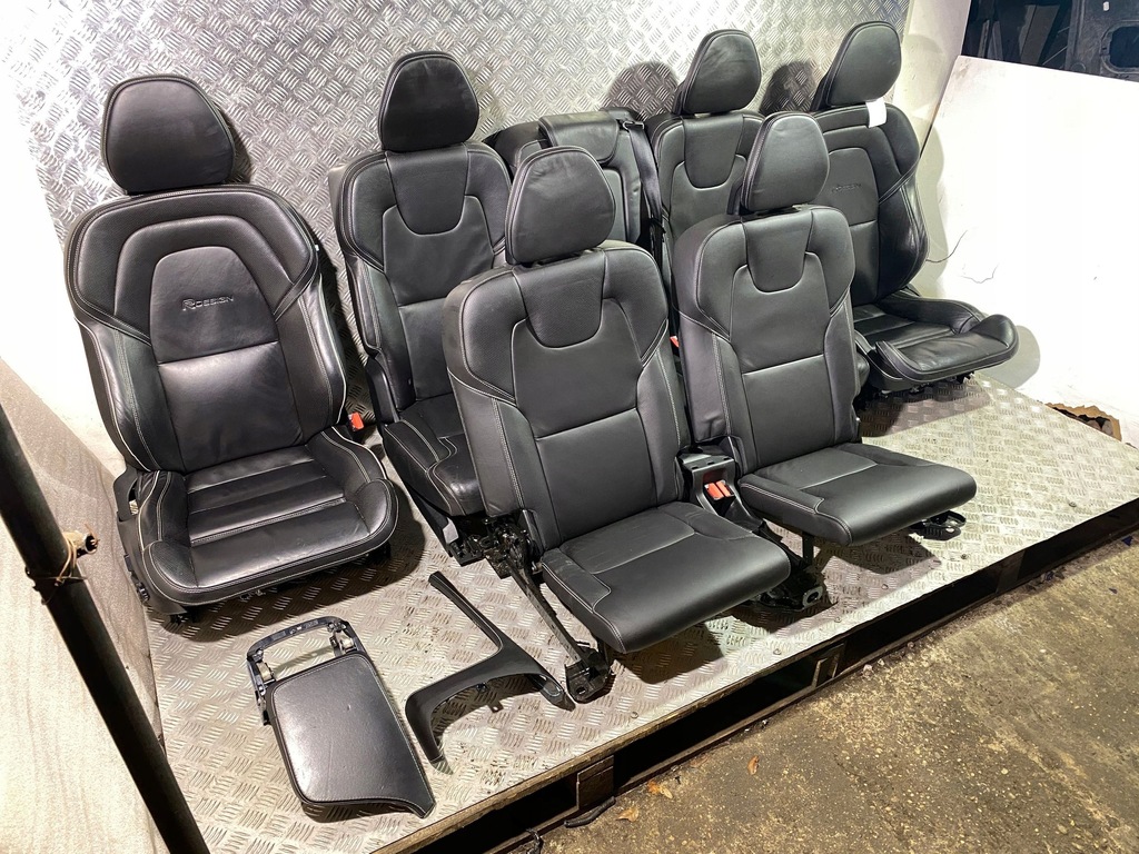 фото №5, Volvo xc90 2018 сидіння / заднє сидіння / комплект