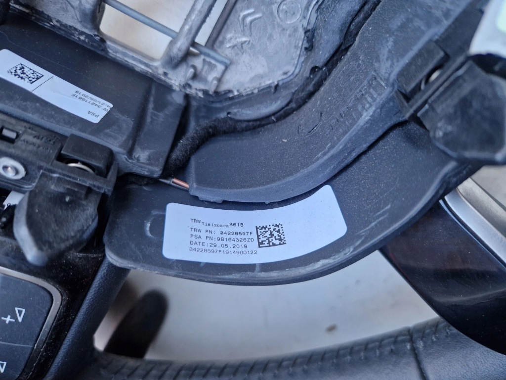 фото №10, Повітропровід шкіра мультифункція citroen c3 iii 3