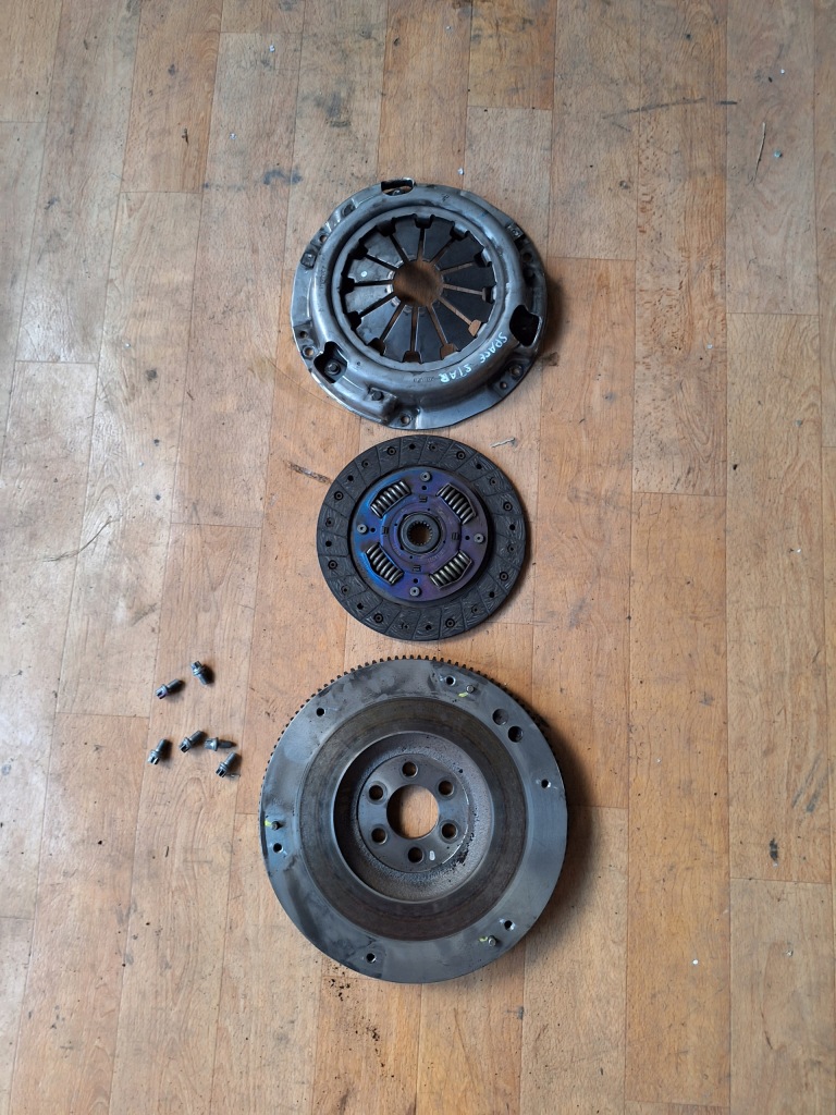 фото №1, Зчеплення притиск колесо маховик комплект mitsubishi space star ii 1.0 бензин