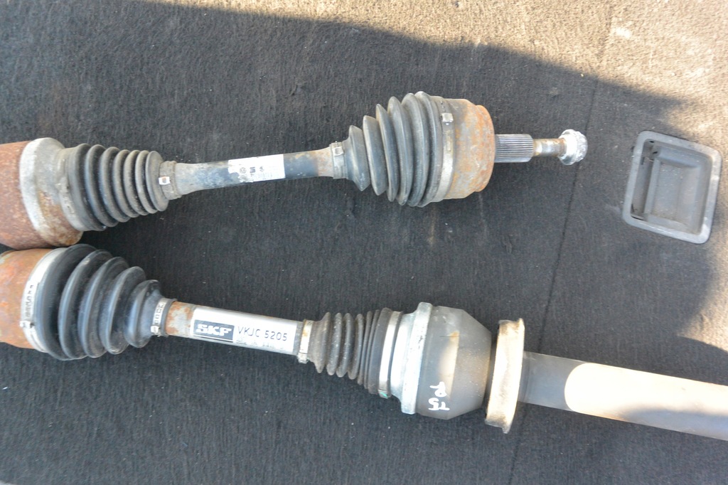 фото №8, Vw t5 multivan 2.5 механічна коробка передач привідний вал ліва права kpl