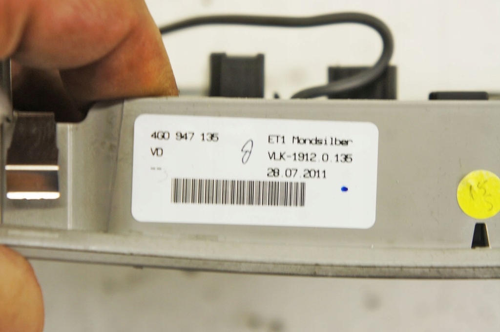 фото №6, Rl107 audi a6 c7 лампа стельовий перед 4g0947135