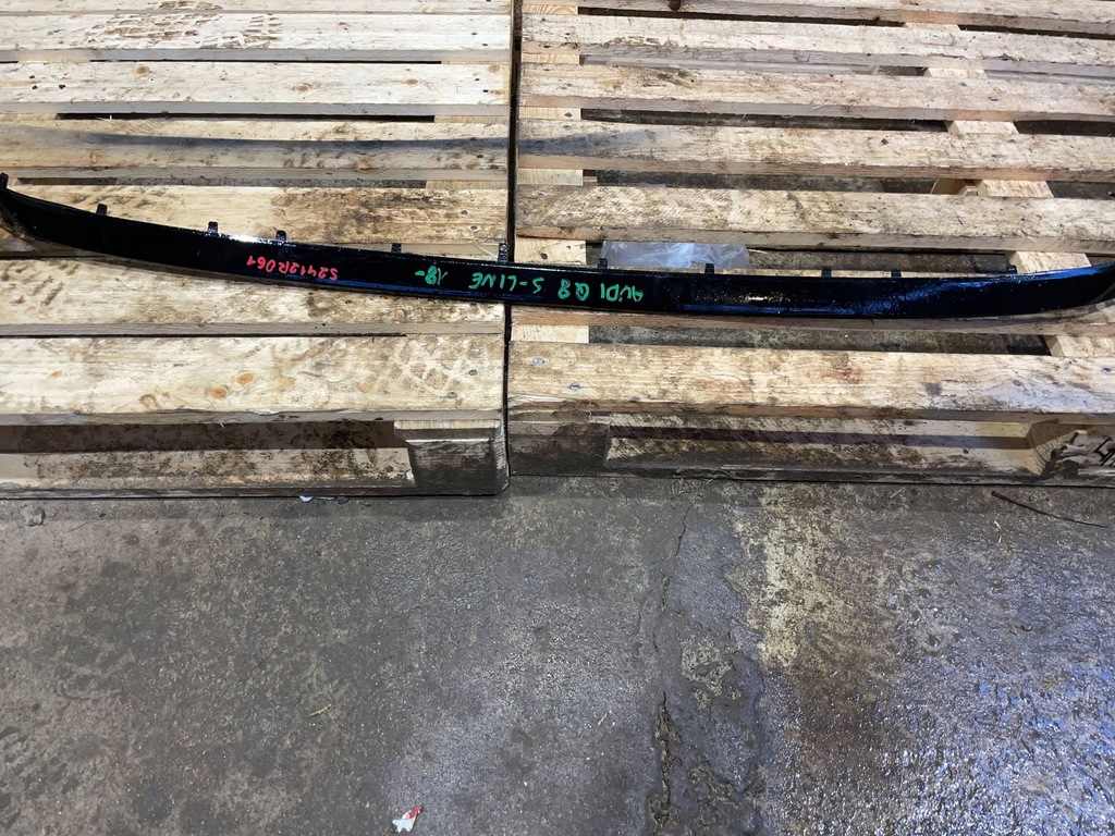 фото №7, Audi sq8 q8 s-line 4m8 18-23 молдинг накладка бампера перед передняя