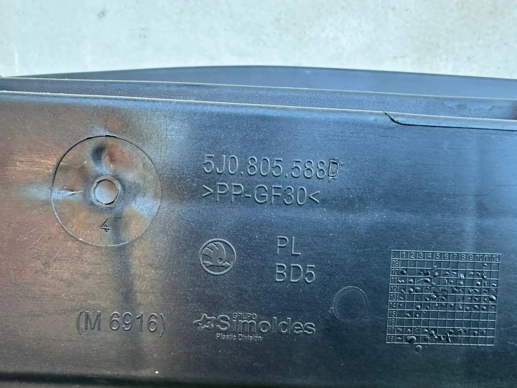 фото №8, Pas передний skoda fabia ii lift 5j0805588d