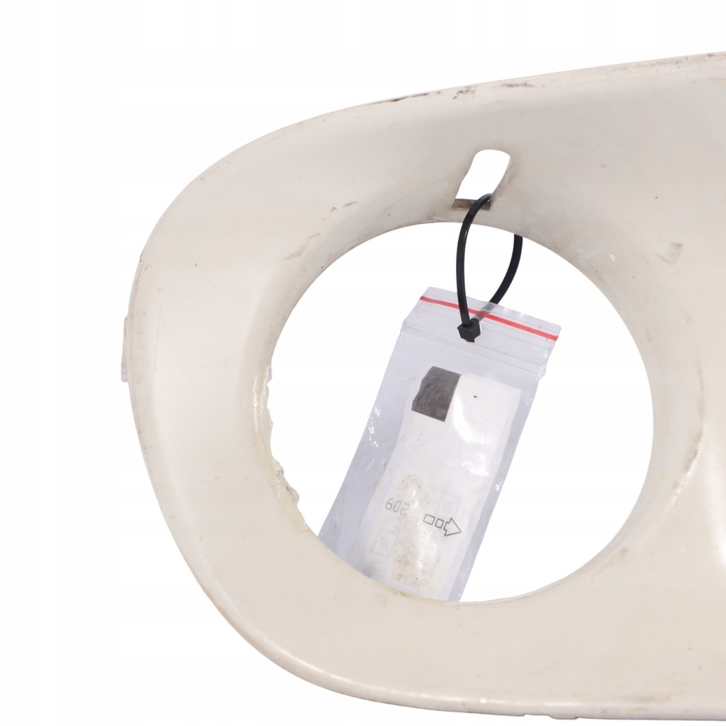 фото №2, Mini cooper one r55 r56 r57 защита молдинг бампера противотуманной фары правая белый