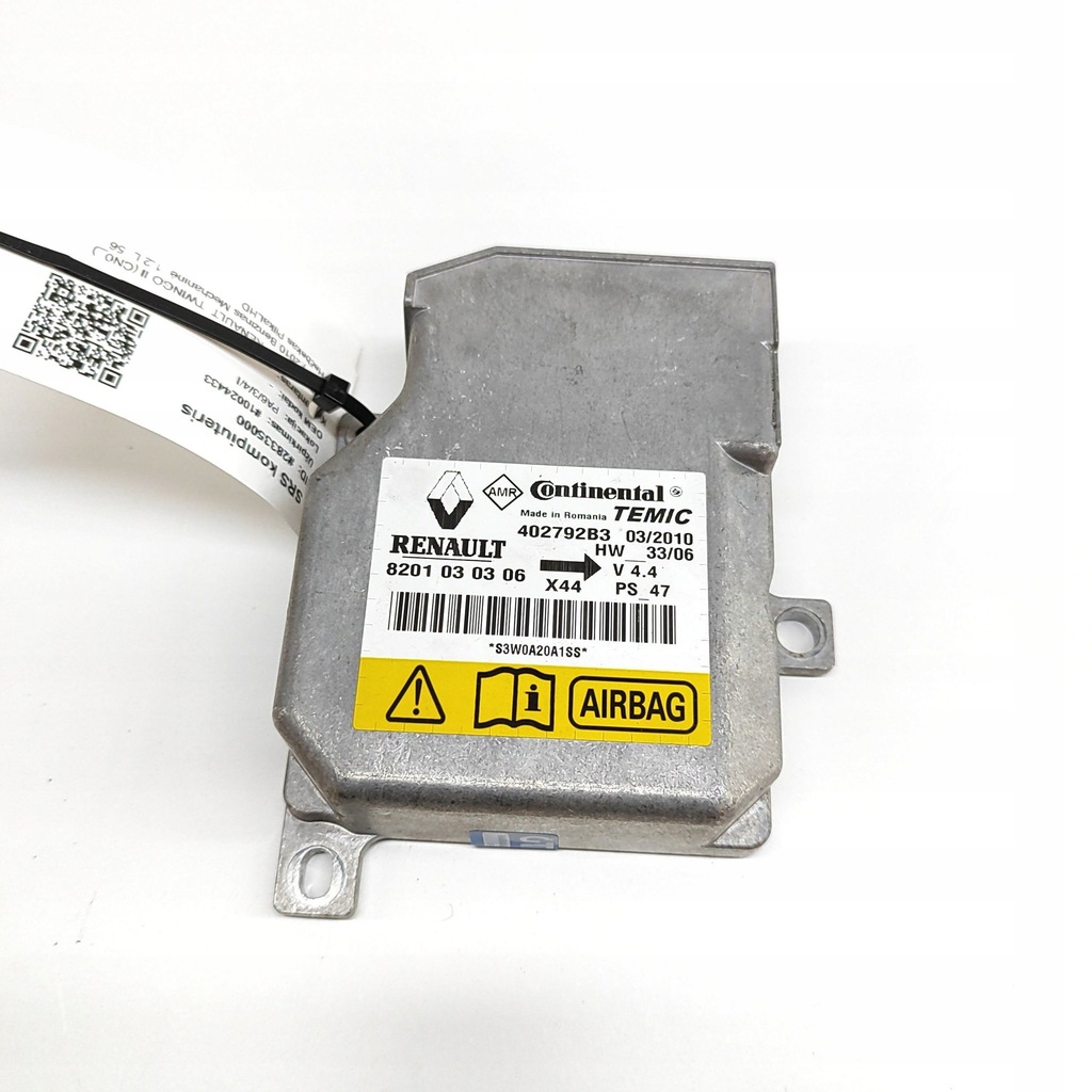 фото №1, Renault twingo ii 2010 блок керування / модуль подушка безпеки