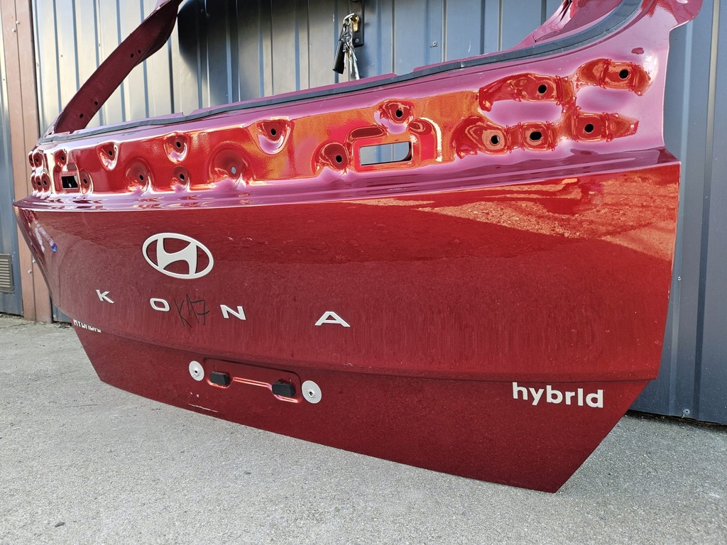 фото №7, Крышка багажника багажника задняя задняя hyundai kona 2 ii 2022- bardzo ladna org