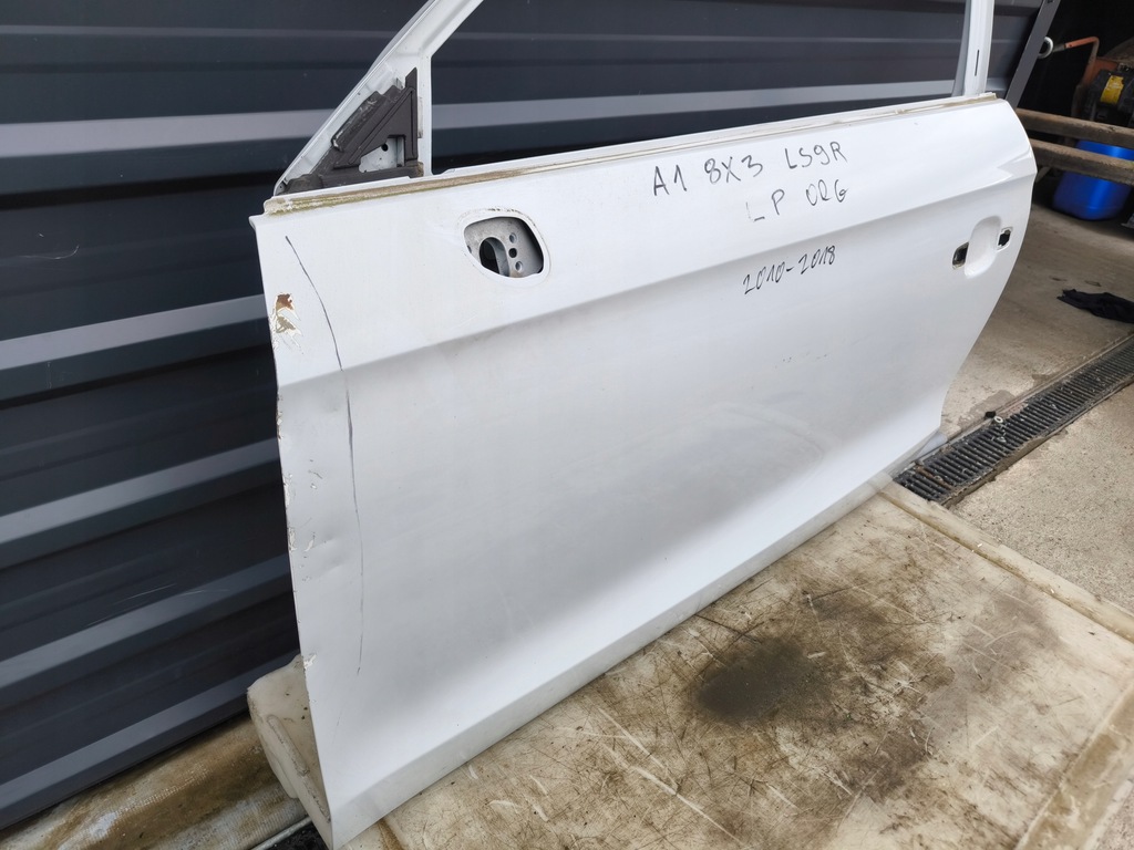 фото №9, Двері лівий перед audi a1 8x 8x3 ls9r 3-двері 2010-2018 оригінал !!!