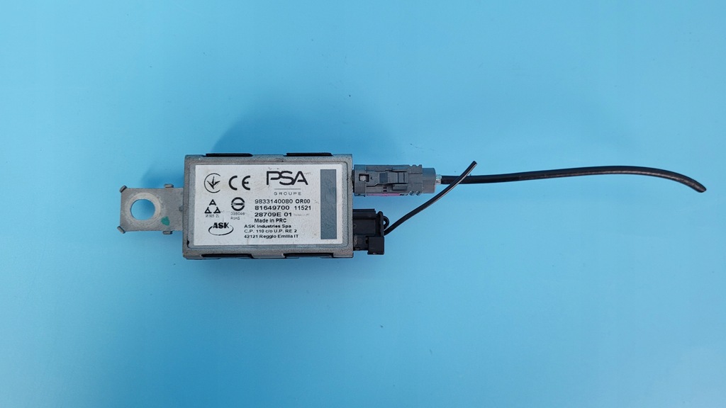 фото №6, Peugeot 308 iii p5 21r усилитель антенны 9833140080