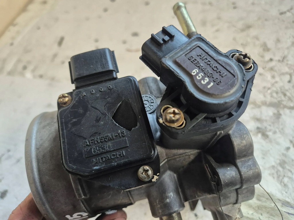 фото №5, Дроссельная заслонка hitachi afh55m-13 suzuki legacy baleno 00-