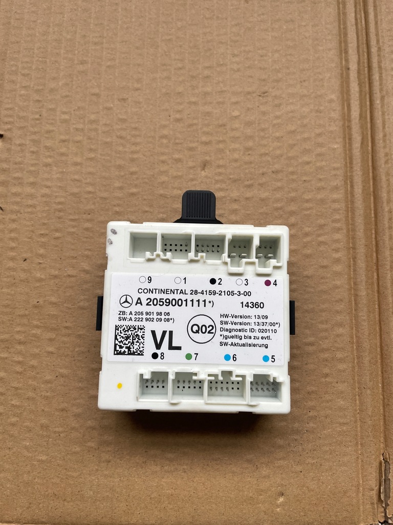 фото №1, Mercedes c 205 модуль двері 2059001111