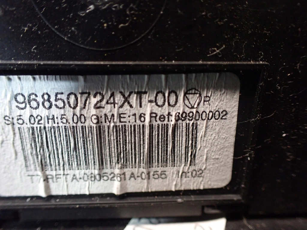 фото №8, Peugeot 308 i t7 07-11 панель кондиціонера обдув ac 96850724xt