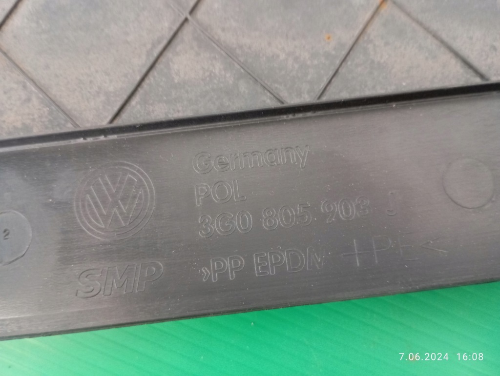 фото №10, Vw passat b8 gte спойлер бампера перед 3g0805903