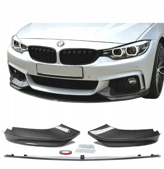 фото №1, Накладка бампера сплиттер bmw f32 f33 f36 карбон