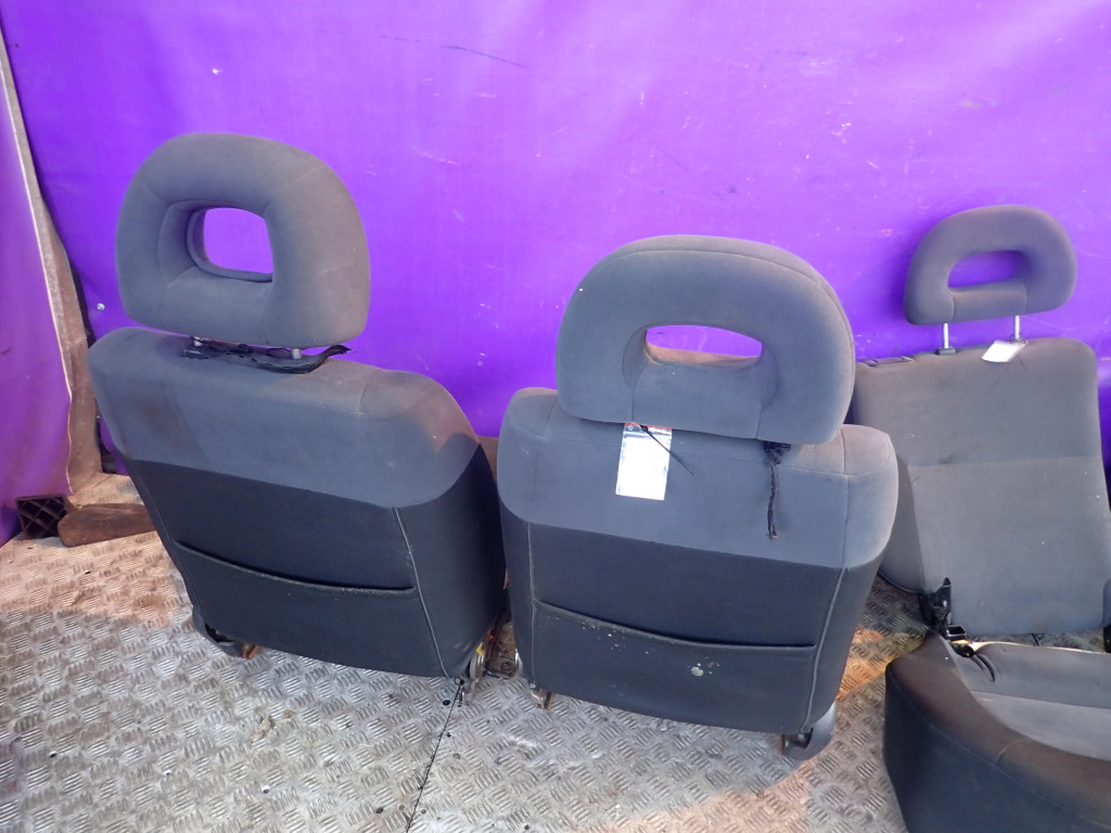 фото №8, Mitsubishi outlander i 01-08 сиденья комплект перед левый правый задняя заднее сиденье