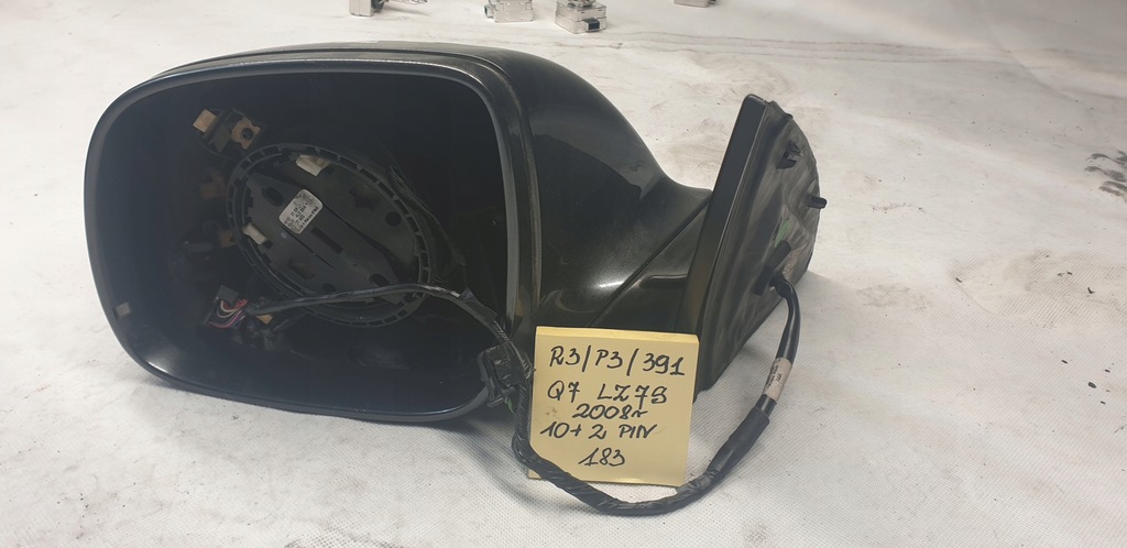 фото №1, Зеркало левая audi q7 4l 10+2pin lz7s