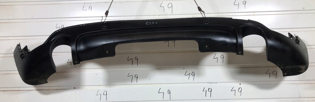 фото №9, Mini cooper countryman ii f60 16- накладка бампера заднього спойлер задня