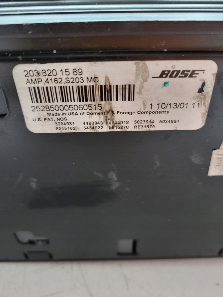 Mercedes c w203 динамік сабвуфер підсилювач bose 2038203102 2038201589 Зі Шроту