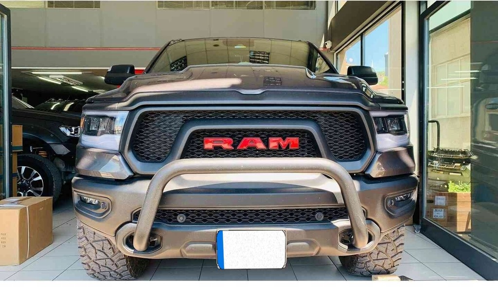 фото №8, Трубопровод передние bull чёрные dodge ram 1500 5th gen 2019-