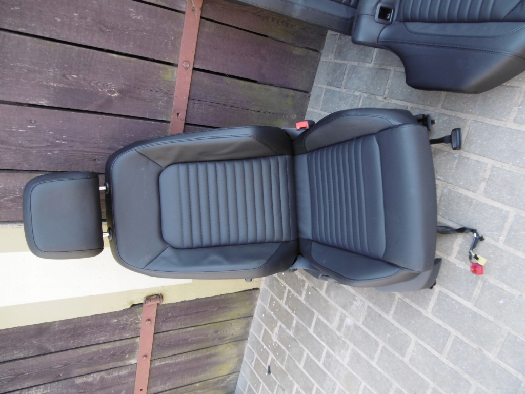 фото №10, Сидіння заднє сидіння vw passat b8 kombi шкіра комплект