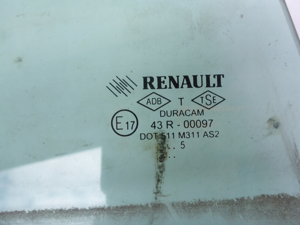 фото №2, Стекло боковая задняя задняя правая renault clio iv 12-