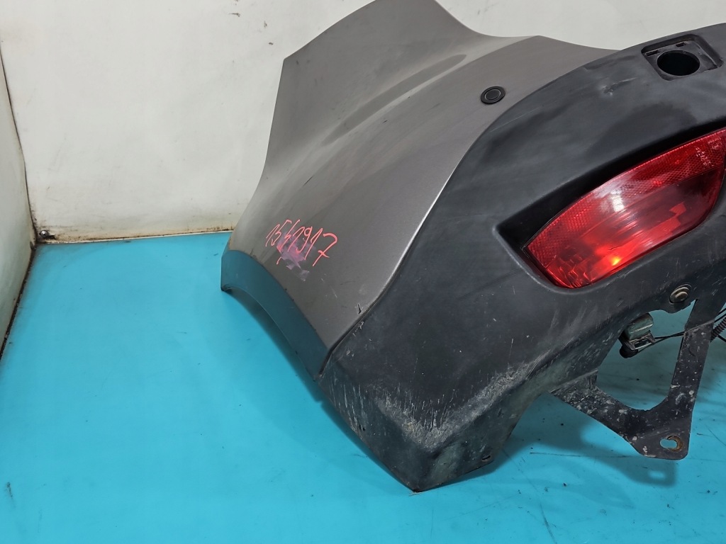 фото №2, Бампер задняя renault scenic iii szary tekng