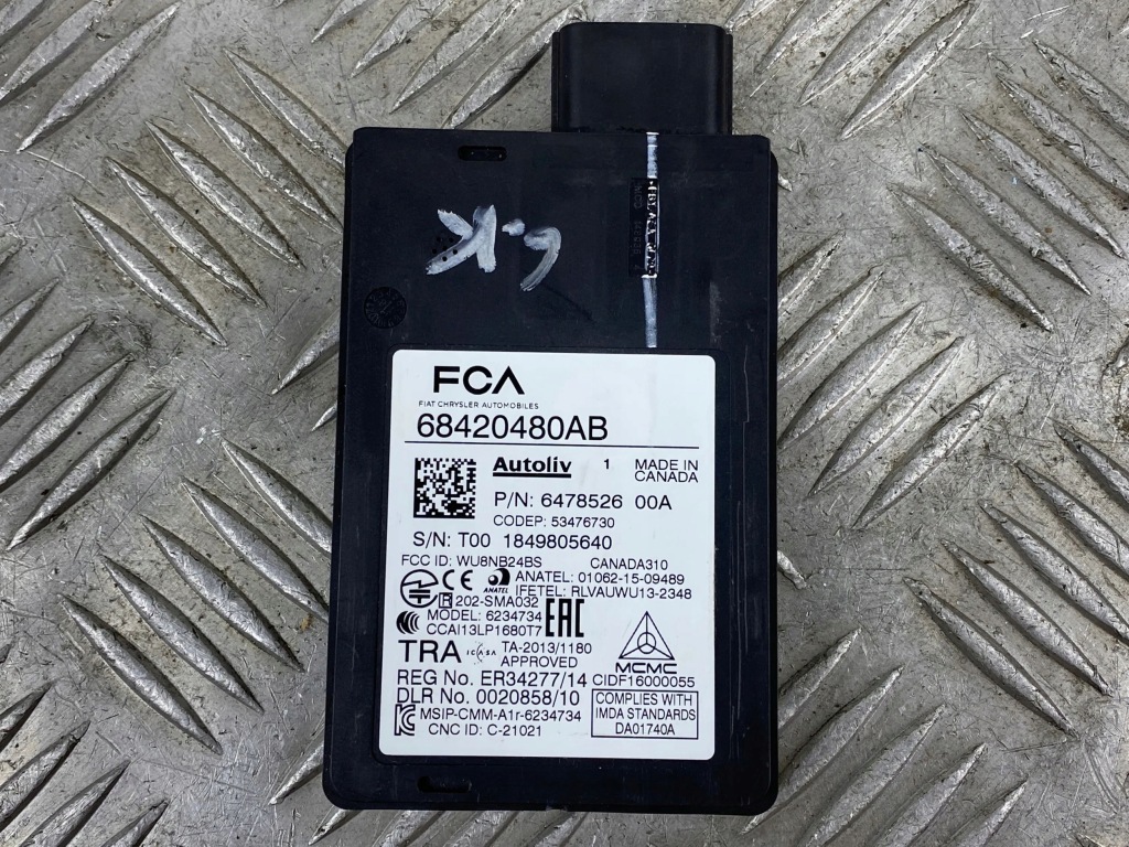 2019 jeep compass модуль мониторинг мертвого pola bsm/blis 68420480ab в Украине