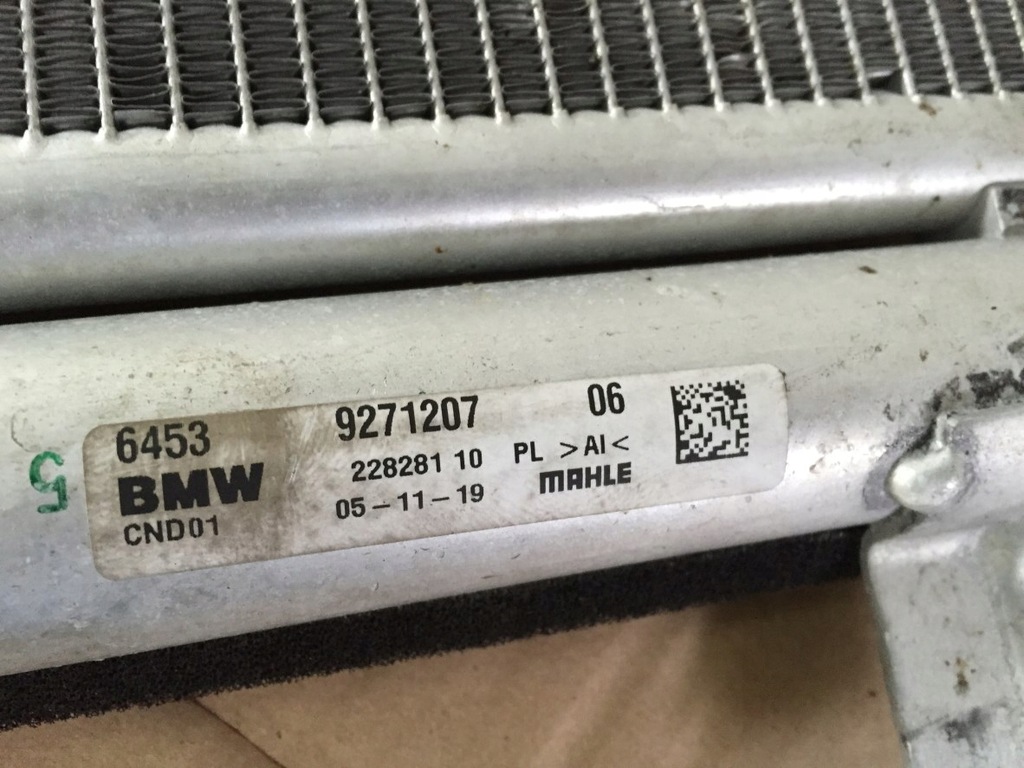 фото №8, Радіатор кондиціонера bmw x1 f48 16-21r 2.0 d