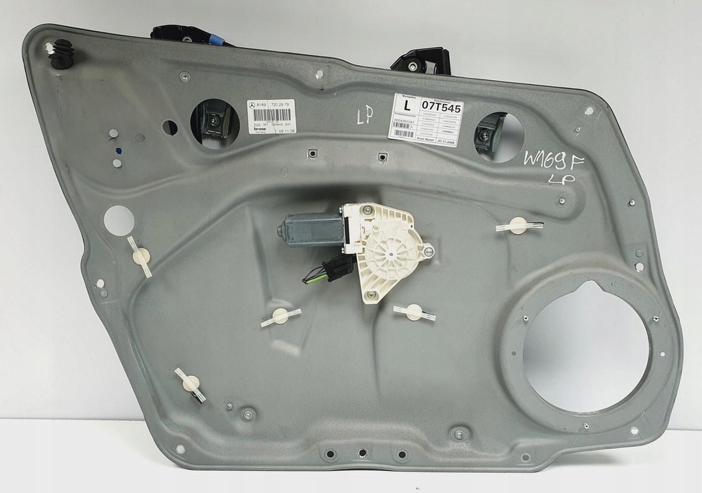 фото №1, Механизм подъемник стекло левый перед mercedes w169