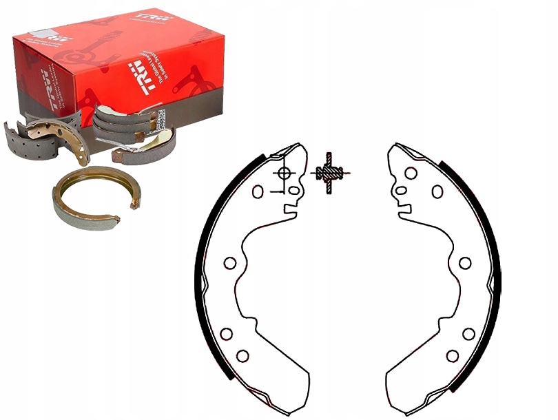 фото №1, Trw тормозные колодки тормозные isuzu campo trooper i opel f