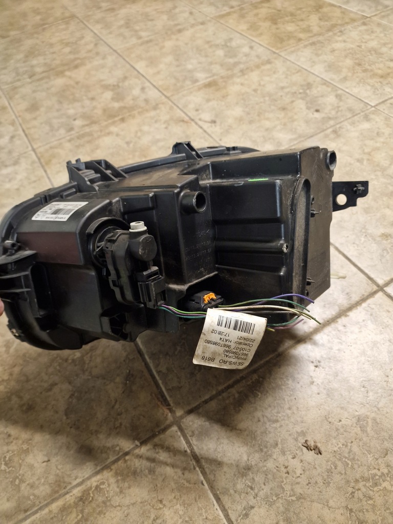 фото №7, Лампа передня права led citroen c3 iii lift 2021 9836161580