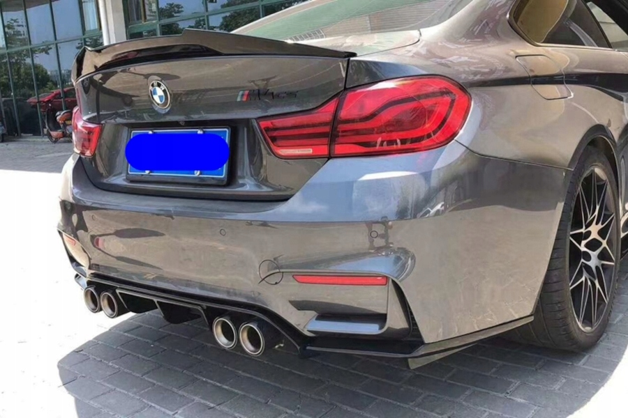 фото №5, Bmw m3/m4 f80/f82 2013-2019 диффузор abs лак