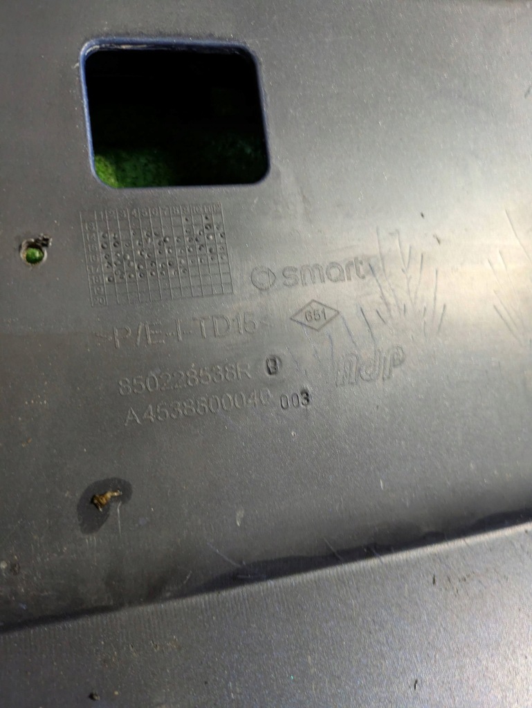 фото №6, Бампер задній задня smart for four a453 14- nr.6630