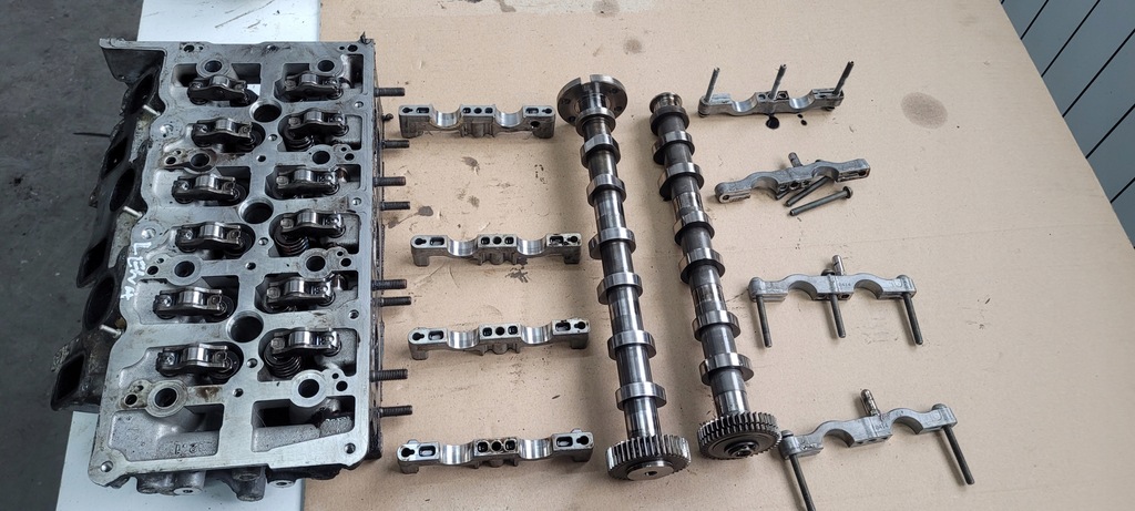 фото №1, A6 c7 4g головка валы левая 3.0 tdi cdu cdy a7 4g vw 059353dr