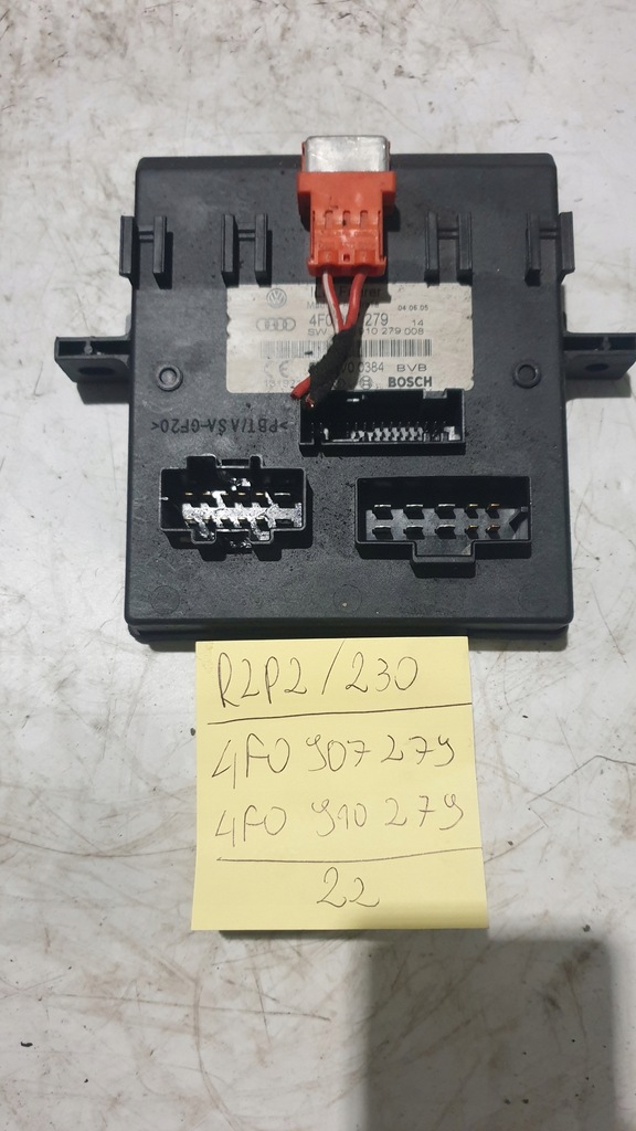 фото №1, Модуль світла audi a6 c6 4f0907279 4f0910279