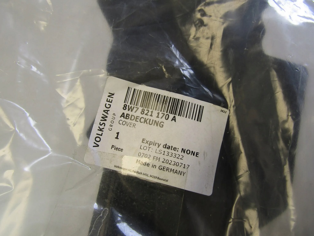 фото №7, Audi a5 шумоізоляція крила правого 8w7821170a