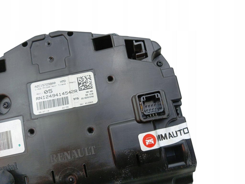 фото №3, Дисплей head up renault megane iv 249414542r