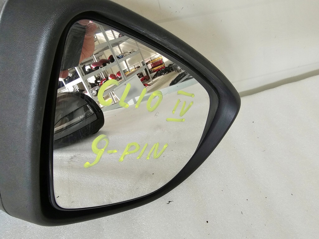 фото №2, Зеркало правое renault clio iv 9 pin