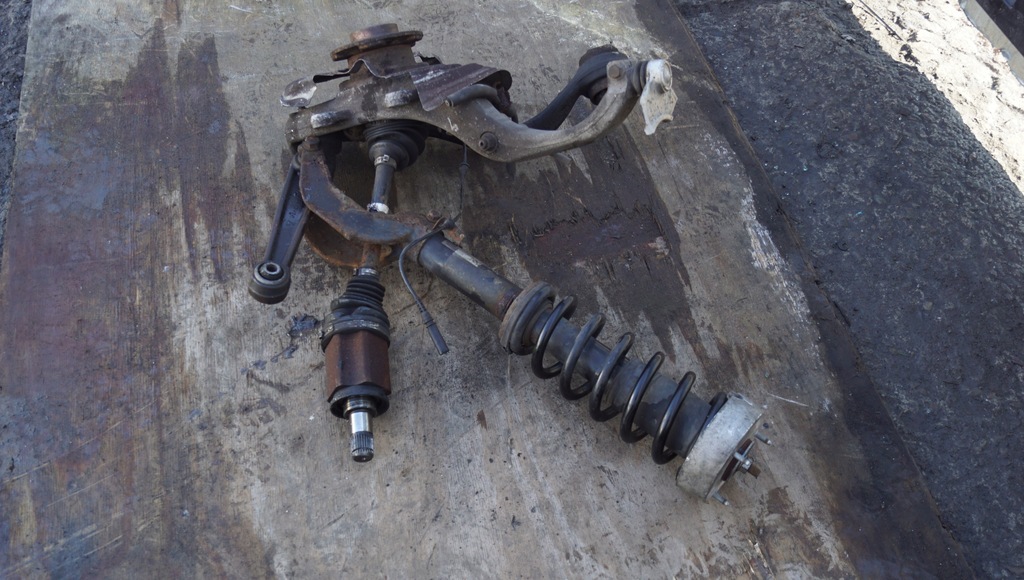 фото №4, Поворотний кулак підвіска лівий перед bmw x5 e70 3.0d