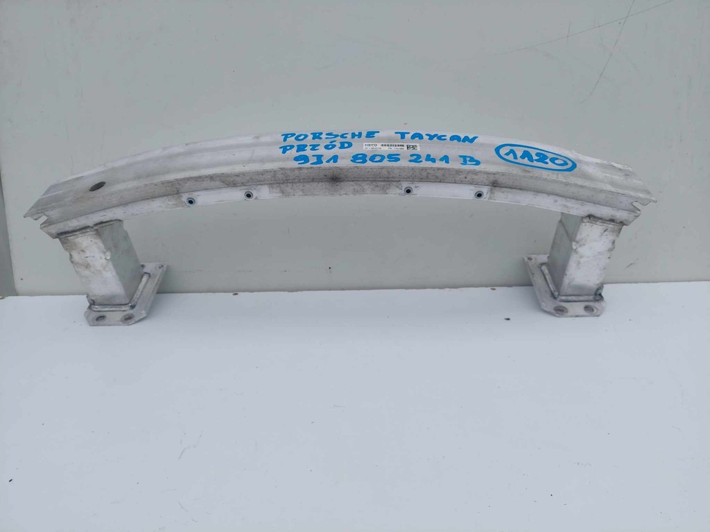 фото №6, Porsche taycan 9j1 балка бампера перед передня