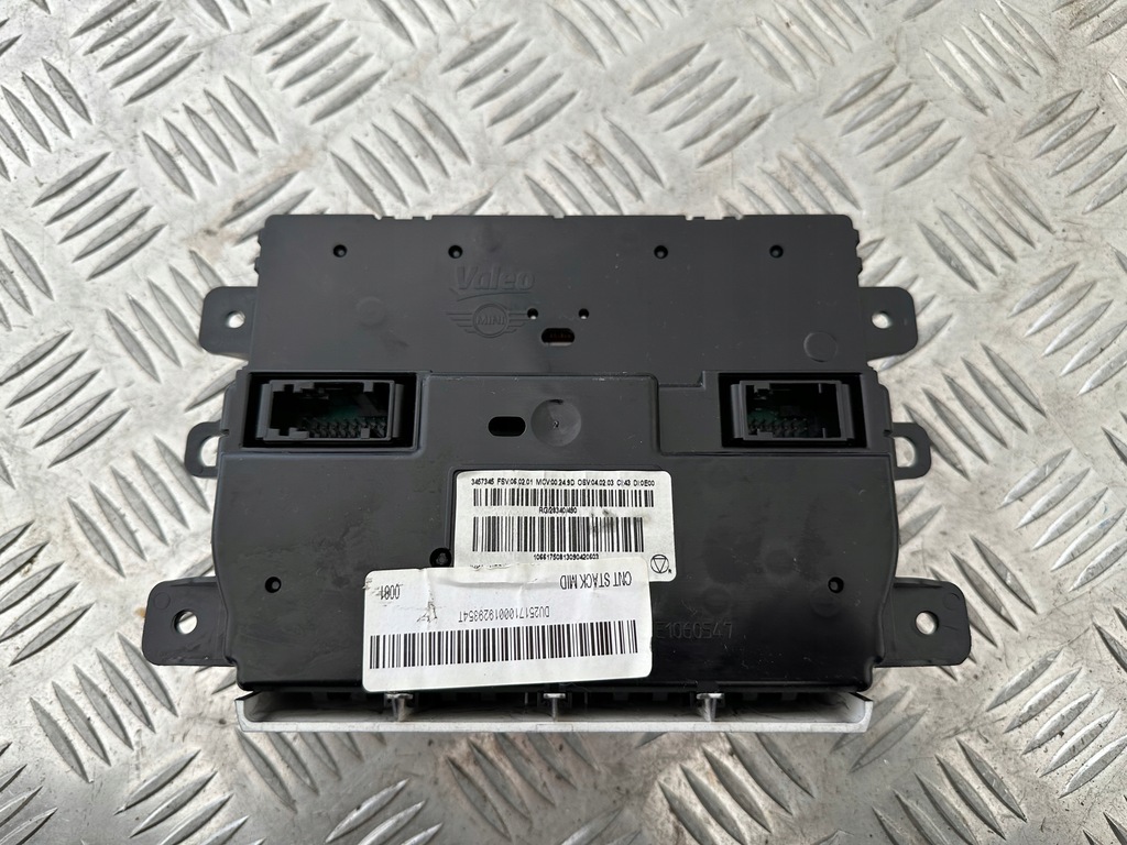 фото №4, Mini cooper r56 lift панель кондиционера 3457346