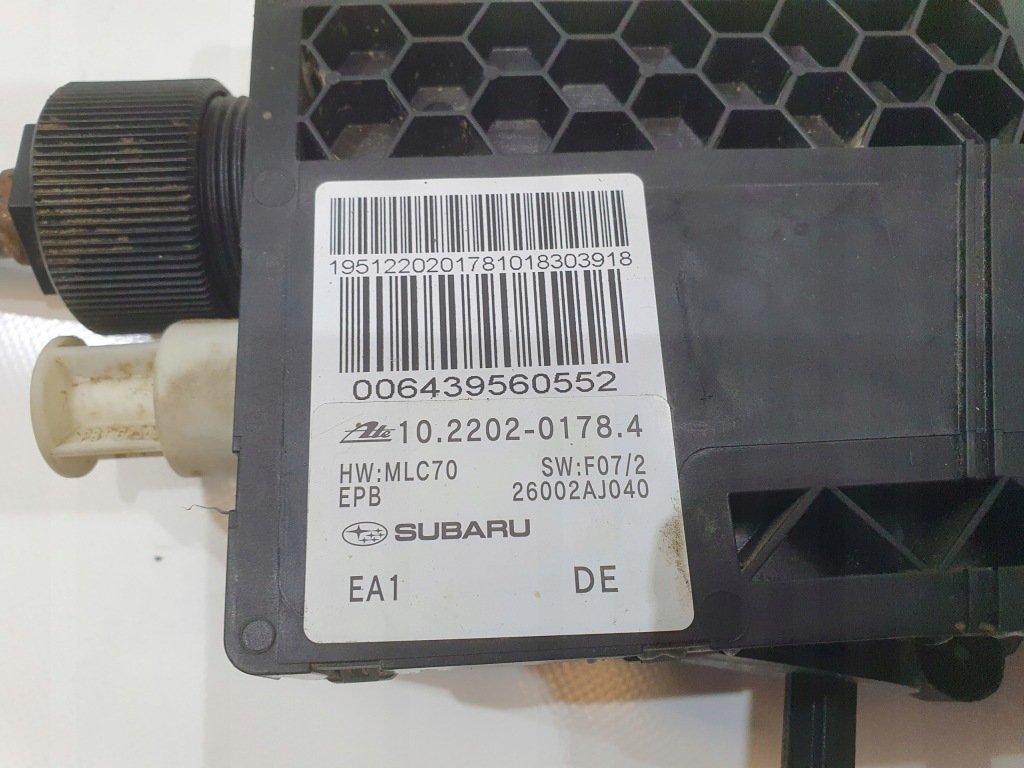 фото №3, Legacy outback v тормоз ручной тросы модуль