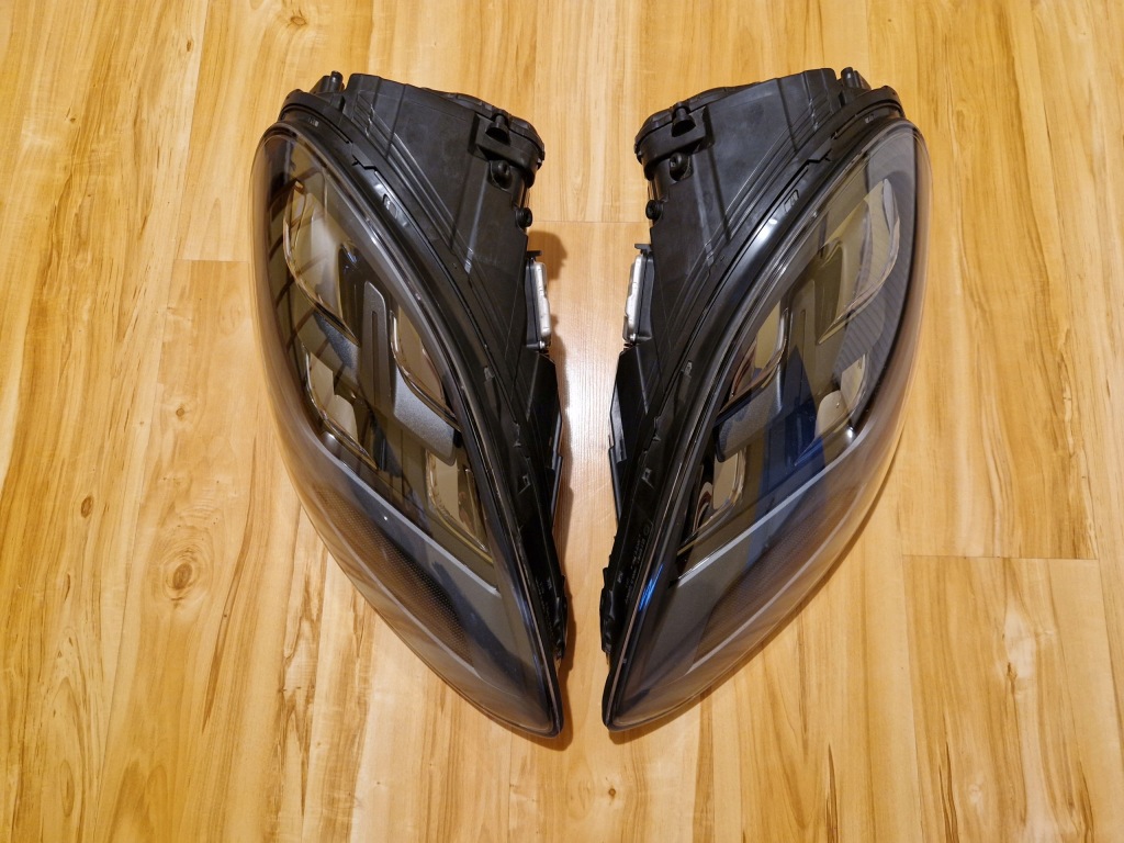 фото №10, Idealne лампи перед porsche panamera 971 973 16-24 matrix black повний