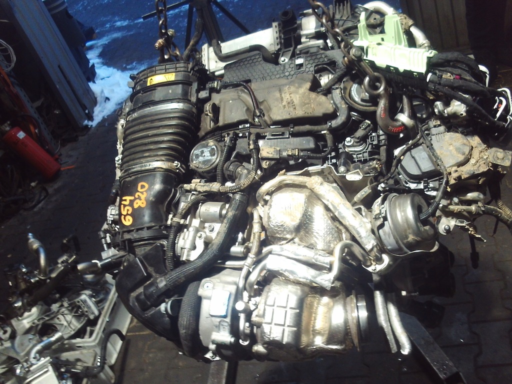 фото №1, Двигатель kompletny mercedes 654820 biturbo 30 tyskm